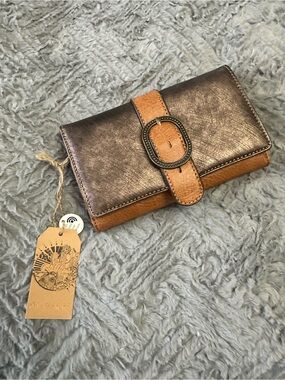 Catchfly Women’s Trifold Western Wallet Clutch NWT